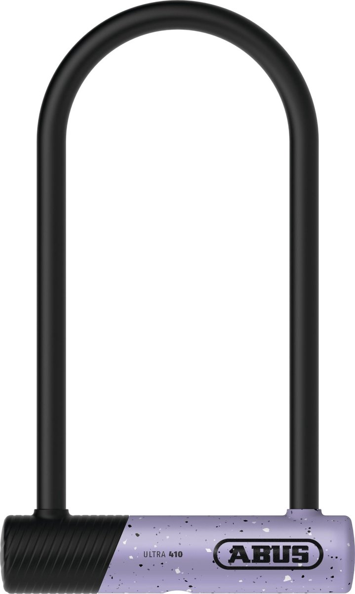 Fiets U-lock 410K Ultra - Hoog beveiligd - Paars