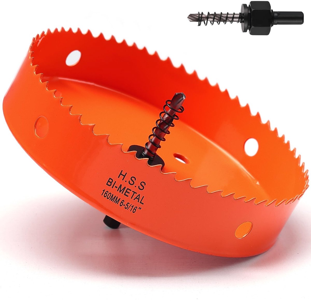 Holzaag 160 mm - Bimetalen M42 met Hex Shank