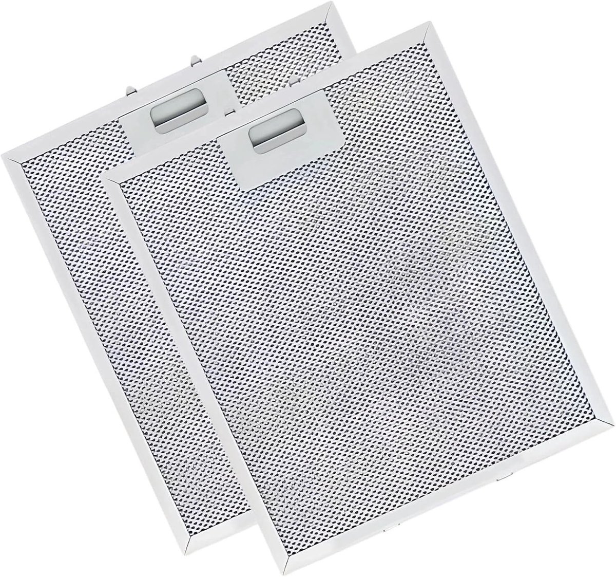 Hoofdfilter voor Afzuigkap, Set van 2, 5-Laags Aluminium Vetfilter, 260 x 320 x 9 mm, Universeel Geschikt voor Keuken en Restaurant, Hoge Kwaliteit en Duurzaam