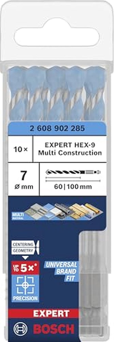 Multi Construction Boor - Ø 7 mm - Geschikt voor Beton en Tegels