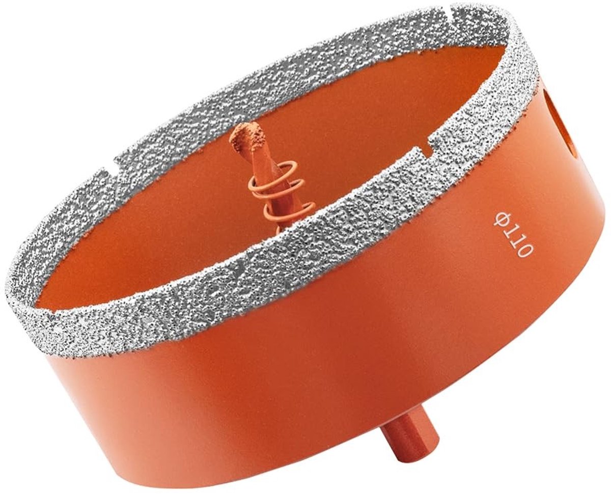 Diamant Boorhulpstuk 16mm voor Porselein en Tegels - Inclusief Centrerende Kernboor