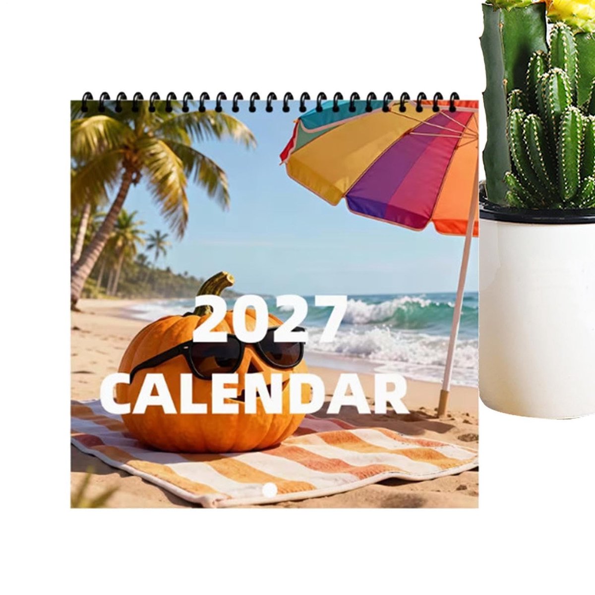Muurkalender 2027 - Maandelijkse grappige woondecoratie
