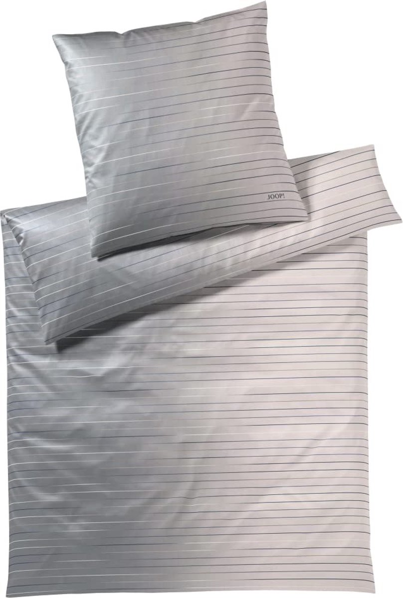Mako Satin Kussensloop - 40 x 80 cm - Stone Kleur