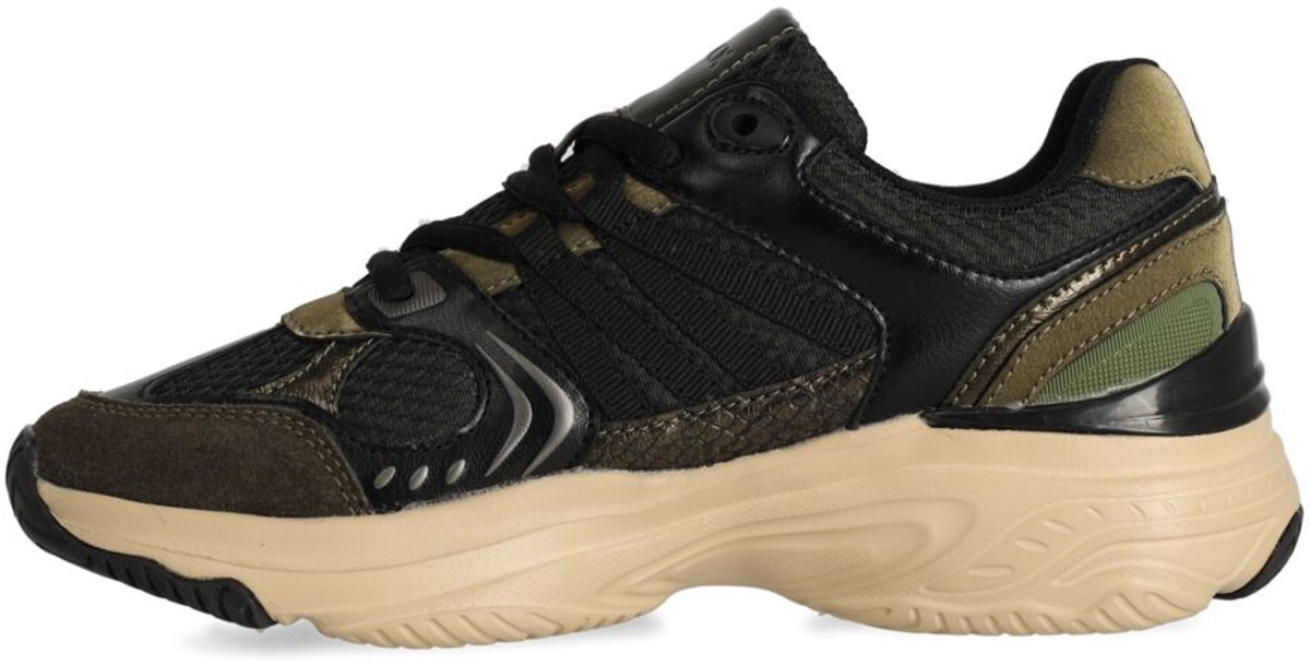 MEXX VYELLA PAX Sneaker-Zwart/Groen