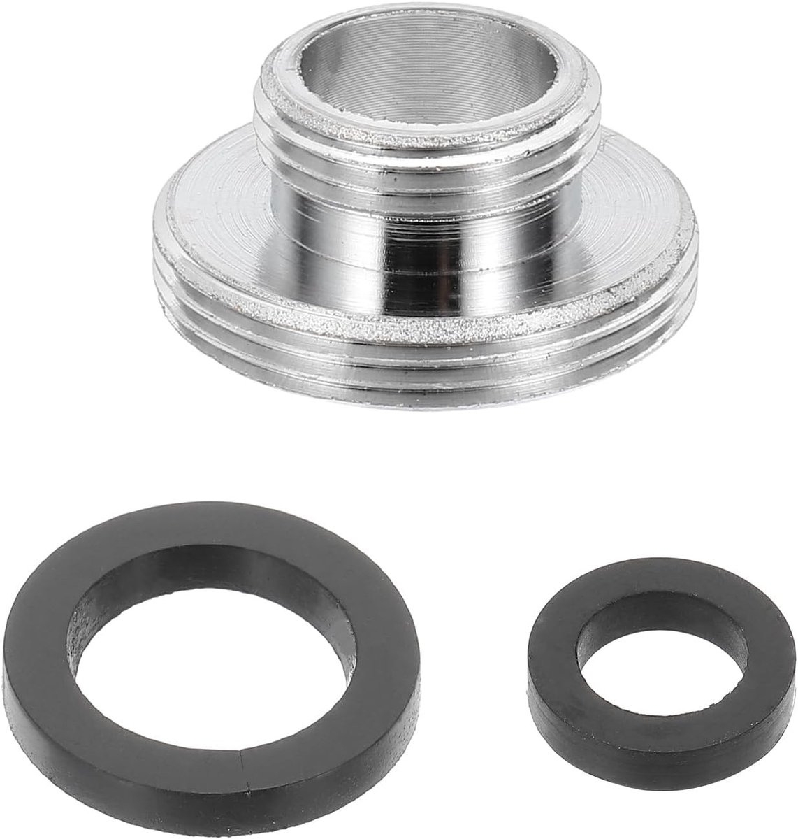SnelShoppen - Adapter Jet Regulator voor Kraan, M14 Man tot M22 Man met Wasbak, 10 mm Lengte, Messing, Duurzaam en Roestvrij, Ideaal voor Keuken en Ba