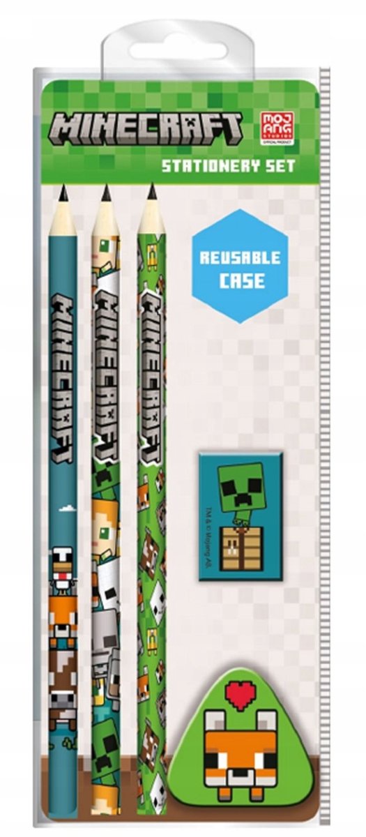 Minecraft (Chibi Fox) Stationery Set