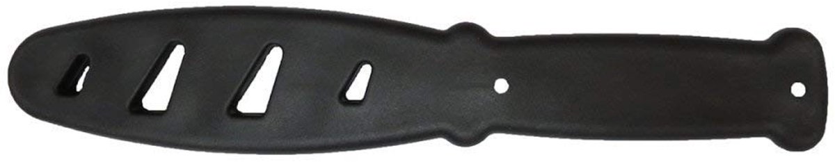 SnelShoppen - Martial Arts Polypropylène Sécurité E451 Training Couteau F - Veiligheidsmes voor Zelfverdediging, Training en Martial Arts, 30 cm, Zwar