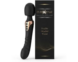 PURE XTENSE Premium Double Headed Wand - Massage Apparaat - 2x10 Vibratiemodi - IPX6 Spatwaterdicht - Model GL-52047-A