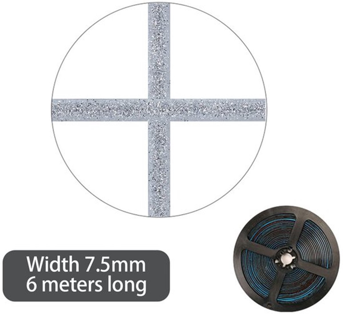 Voegenband 6m/rol - Waterdicht - Schimmelbestendig - Zelfklevend - Decoratieve Tape - Hoogwaardige PVC - Afplaktape