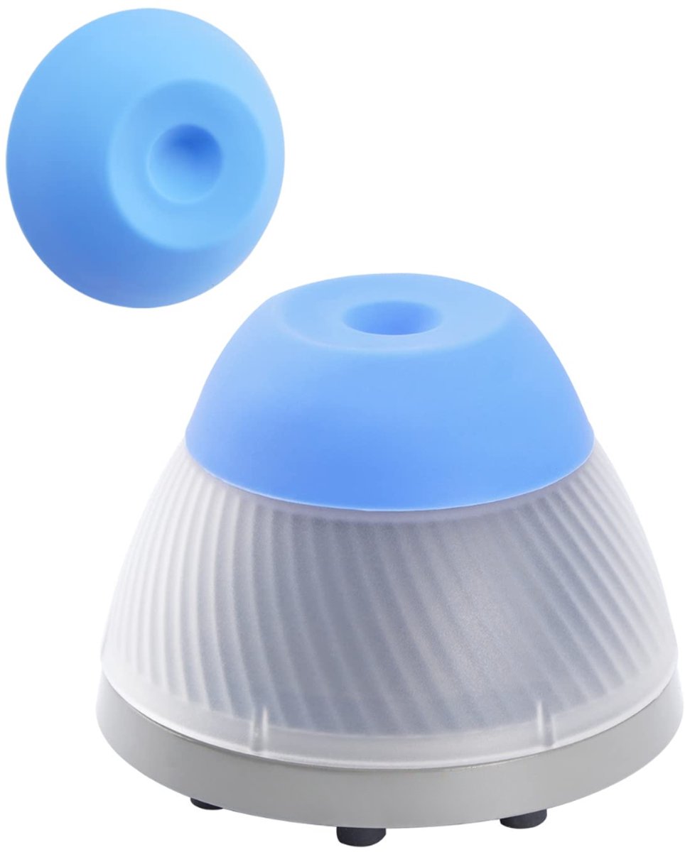 ApexArte® Draadloze Inkt Mixer - Kleur Mixer Shaker - Tattoo Inkt Mengen - Wit met blauw