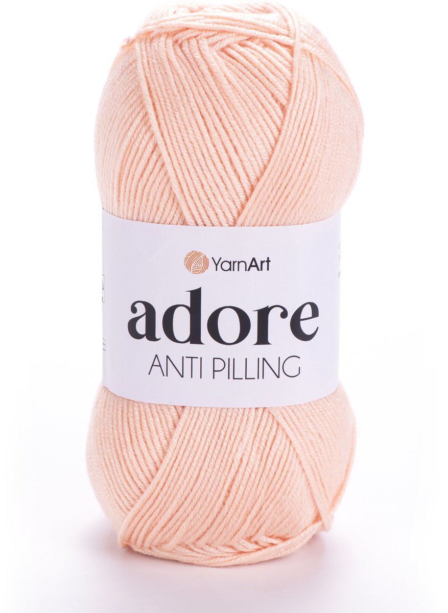 YarnArt Adore – Anti-Pilling Acryl Garen – Zacht & Kleurvast – Ideaal voor Kleding en Babyprojecten - Kleur 333