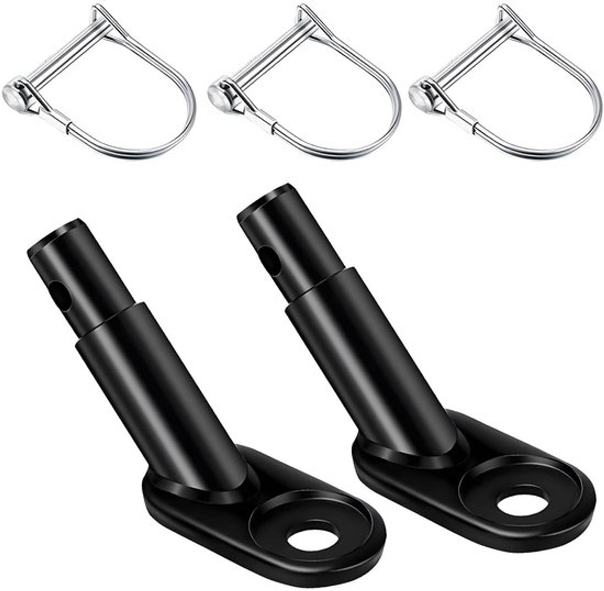 Fietskar koppeling - fiets trekhaak - veiligheidspen - adapter - hondenaanhanger - kinderaanhanger - fietsaanhanger - geschikt voor fietsen