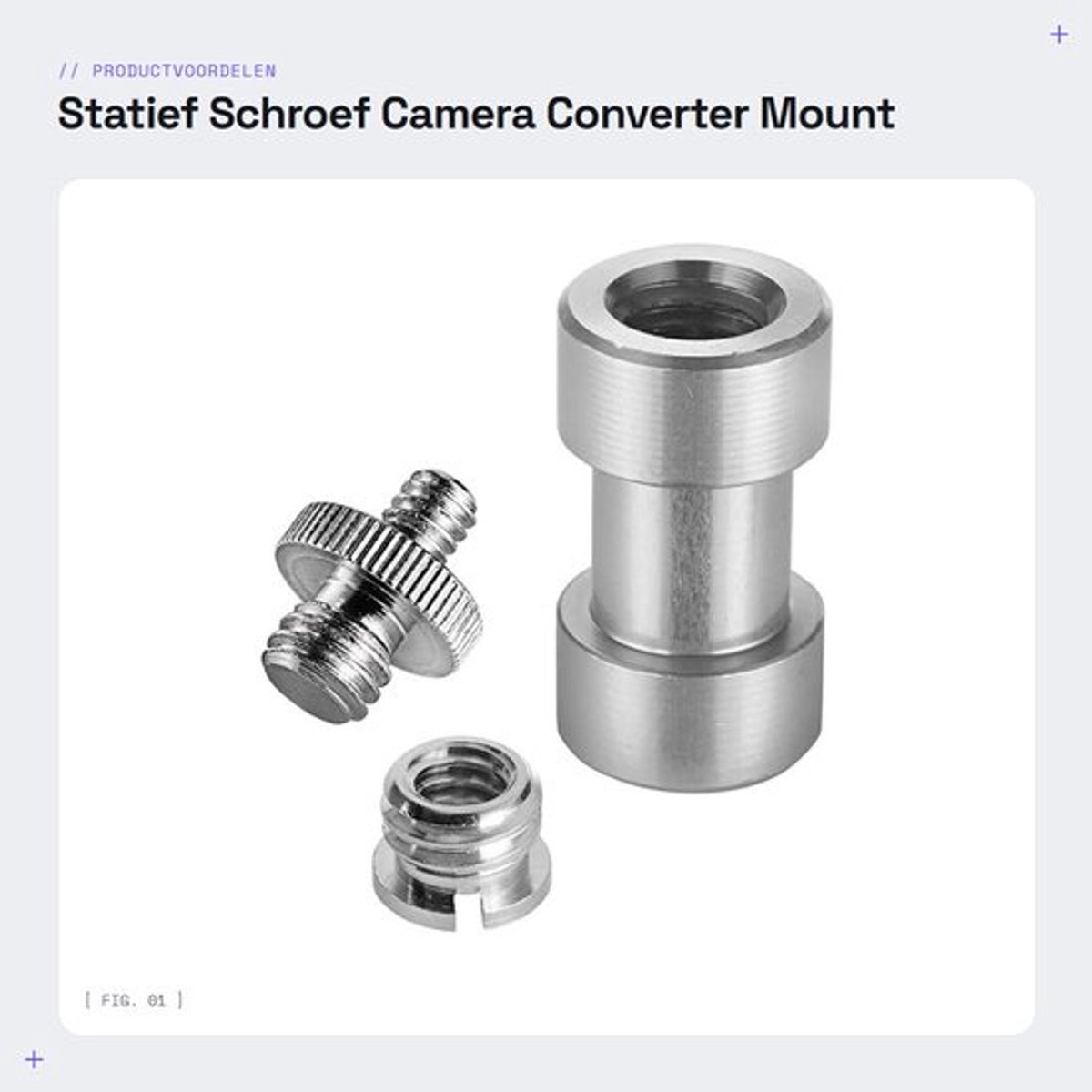 Statief Schroef Camera Converter Mount Adapter