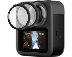 SnelShoppen - 2pcs Lens Cover voor GoPro MAX Action Camera - Waterproof, Stofdicht, Oliebestendig, Transparante Lens Protector Kit voor Camera Bescher