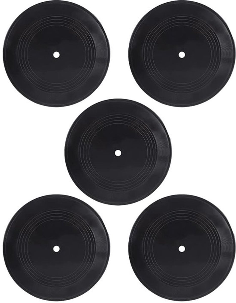 Vinylplaat 5 Stuks - Wanddecoratie - Muurdecoratie - Vintage Platen - Vinylmateriaal - Uniek Ontwerp 7 Inch