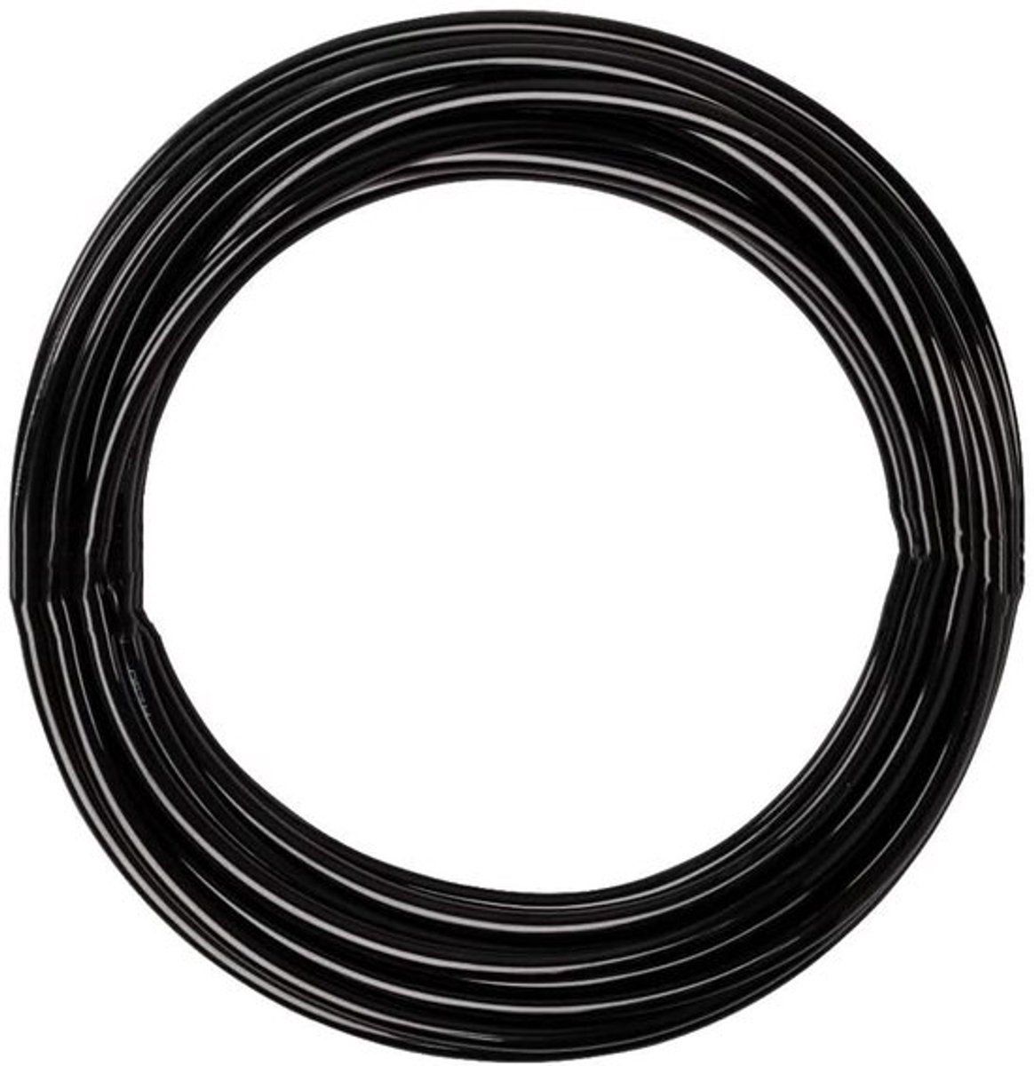 Persluchtslang 12m - Flexibele Luchtslang - Polyurethaan - 10mm/6,5mm - Hoge Drukvastheid - Zwart