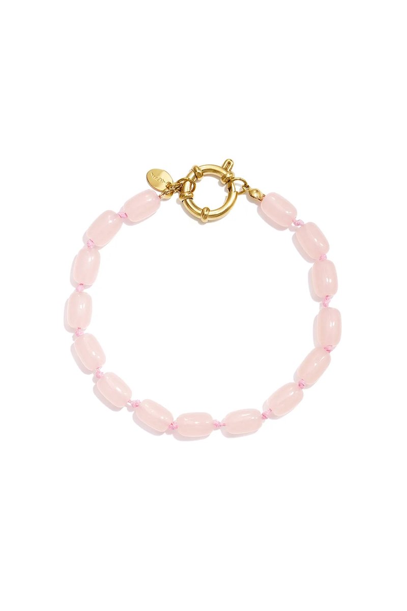 Roestvrijstalen Kralenarmbanden In Effen Kleur, Eenvoudige Dagelijkse Serie, Damessieraden - kralenarmband - zomersieraden - jewelry