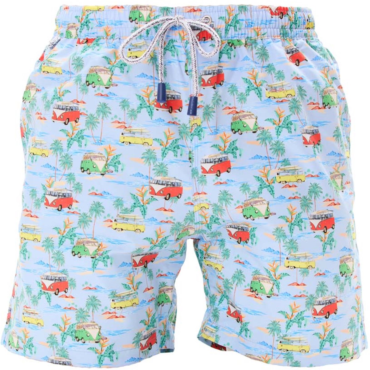 McAlson - Zwemshort - Coastal Camper light blue (L)