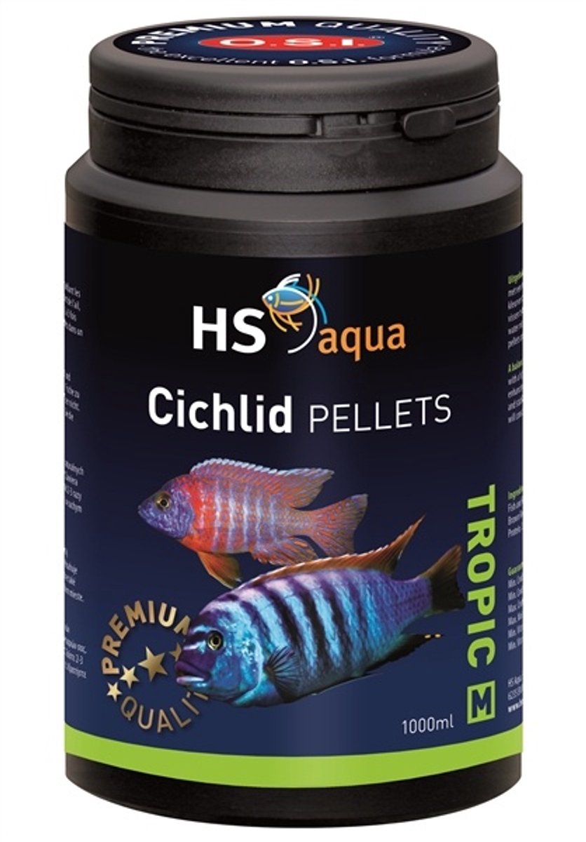 HS Aqua Cichlid Pellets M 1000ML