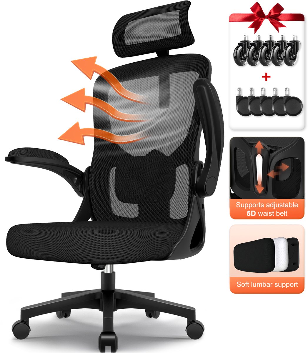 Hiaonyx bureaustoel-ergonomische