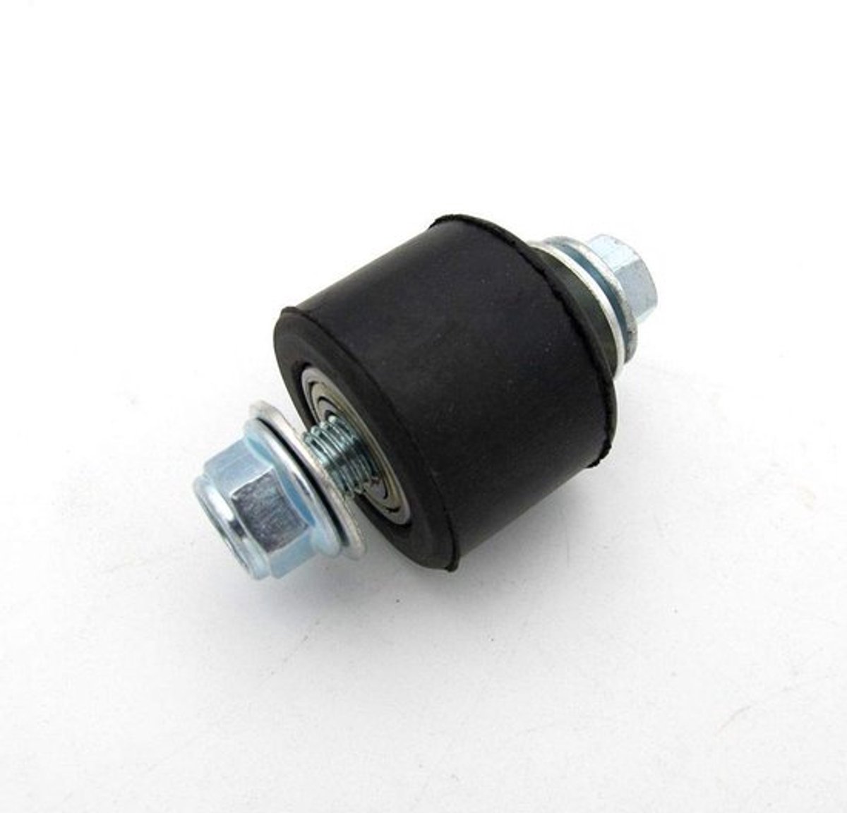 Kettingroller 8mm - 2pcs - Spanning/geleider - Geschikt voor Yamaha YFZ 350 Banshee - Hoogwaardige rubber - Buiten diameter 35 mm - Kettinggeleider