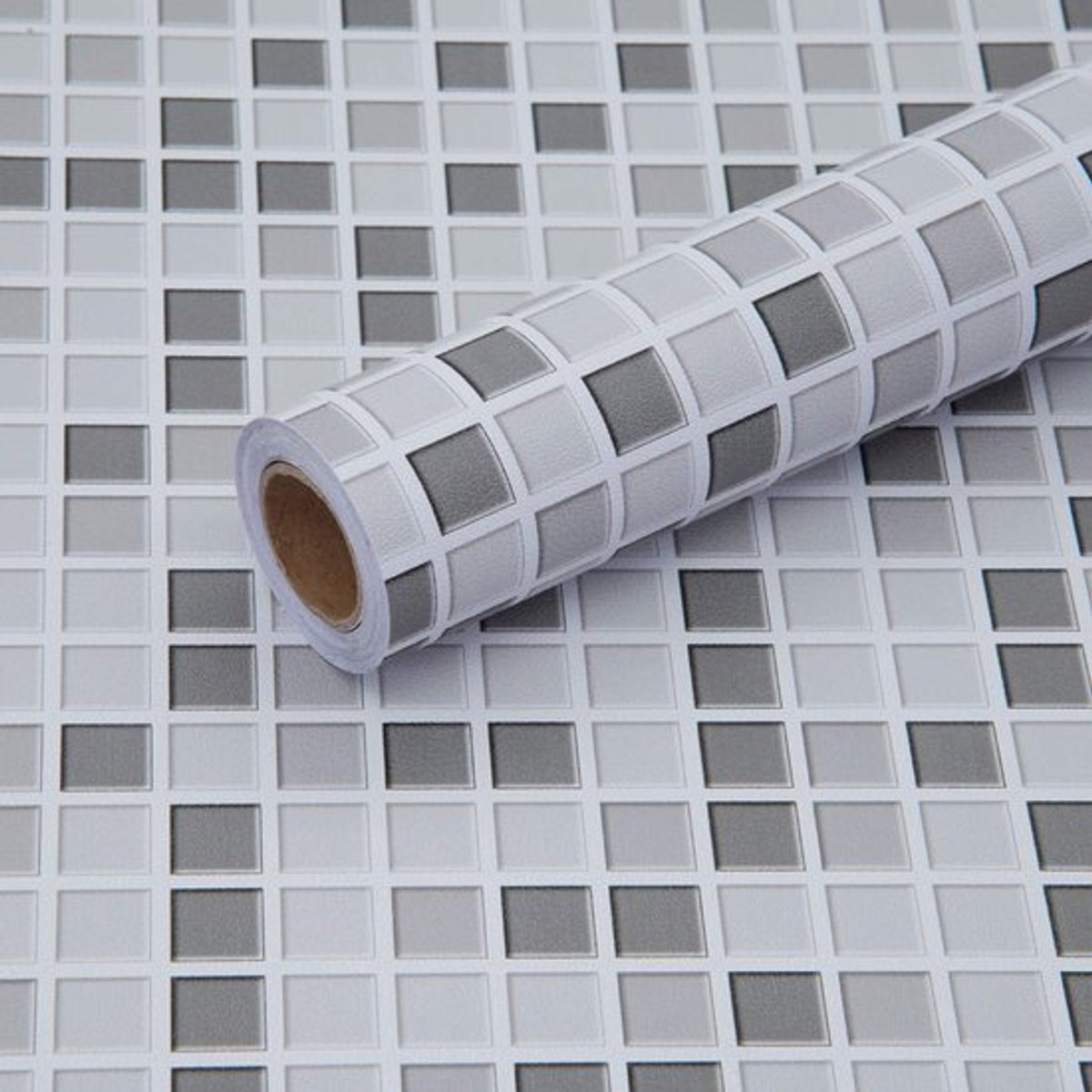 Mozaïek Tegel Stickers 30 x 300 cm - Zelfklevend - Waterdicht - Oliebestendig - Muurtegels - Backsplash voor Keuken/Badkamer - Wandtegels