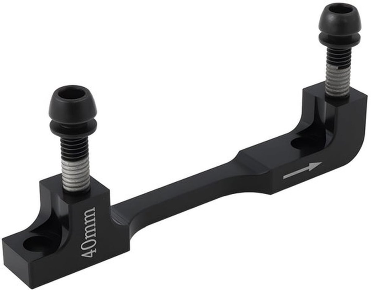 Remklauw Adapter - Postmount Compatibel - 40mm - Zwart - Voor Front 200mm & Achter 180mm - Ideaal voor Fietsliefhebbers