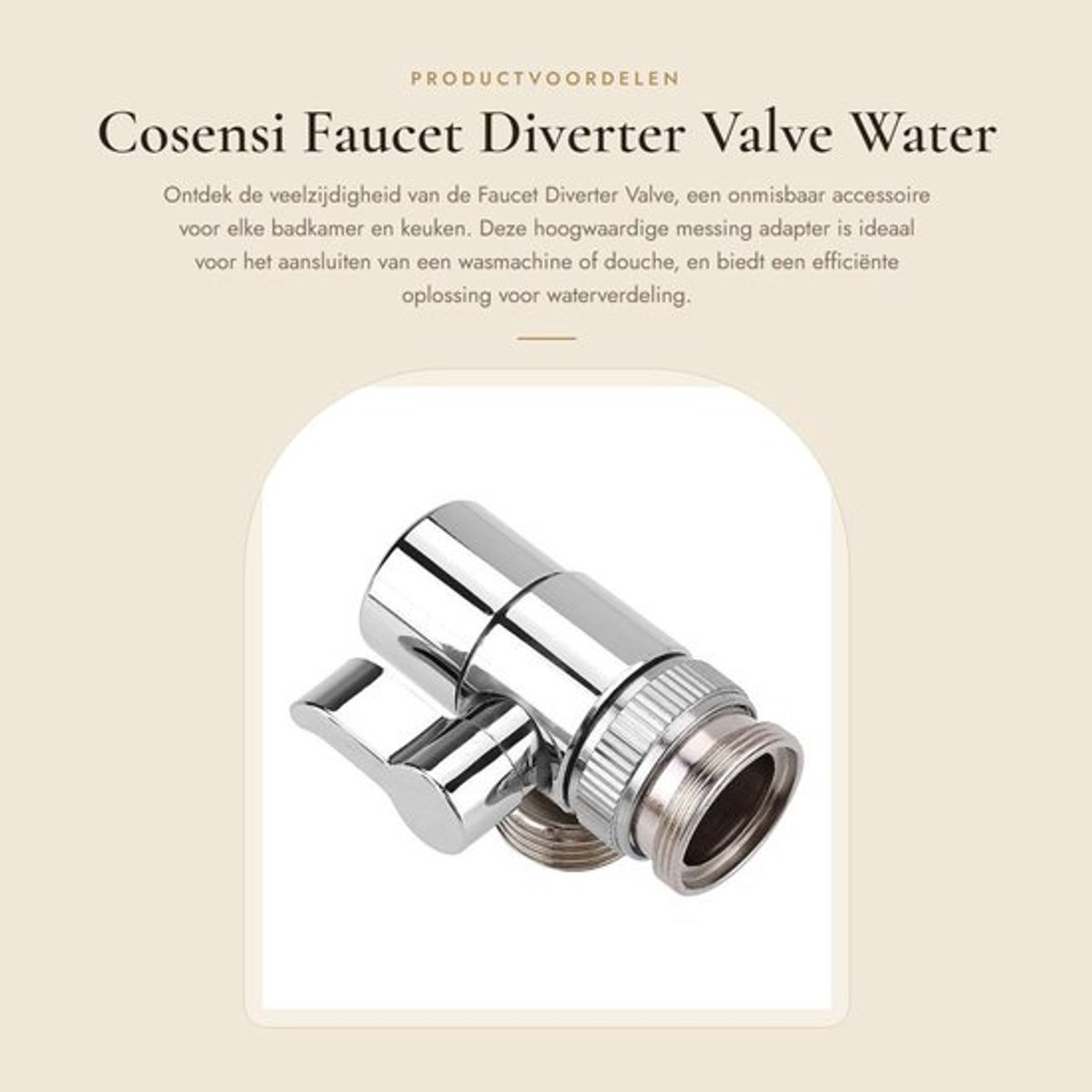 Afvoeradapter - sanitair adapter - afvoer verloopstuk - afvoer connector - voor badkamer e