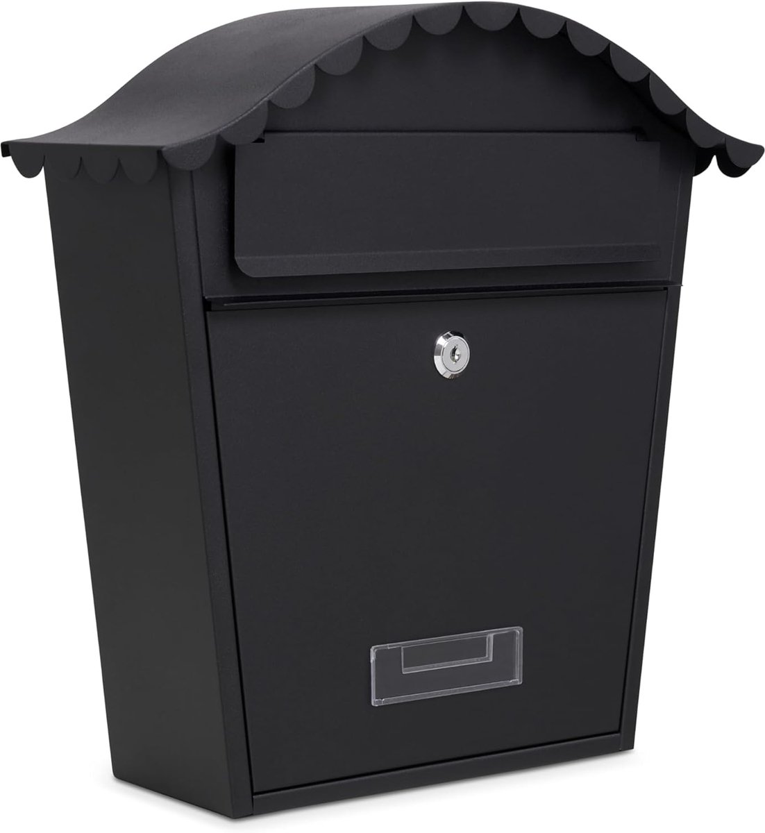 SnelShoppen - Assorted Collections Wandgemonteerde Brievenbus, Afsluitbare Brievenbus met 2 Sleutels, Weerbestendig Gegalvaniseerd Staal, Eenvoudig te