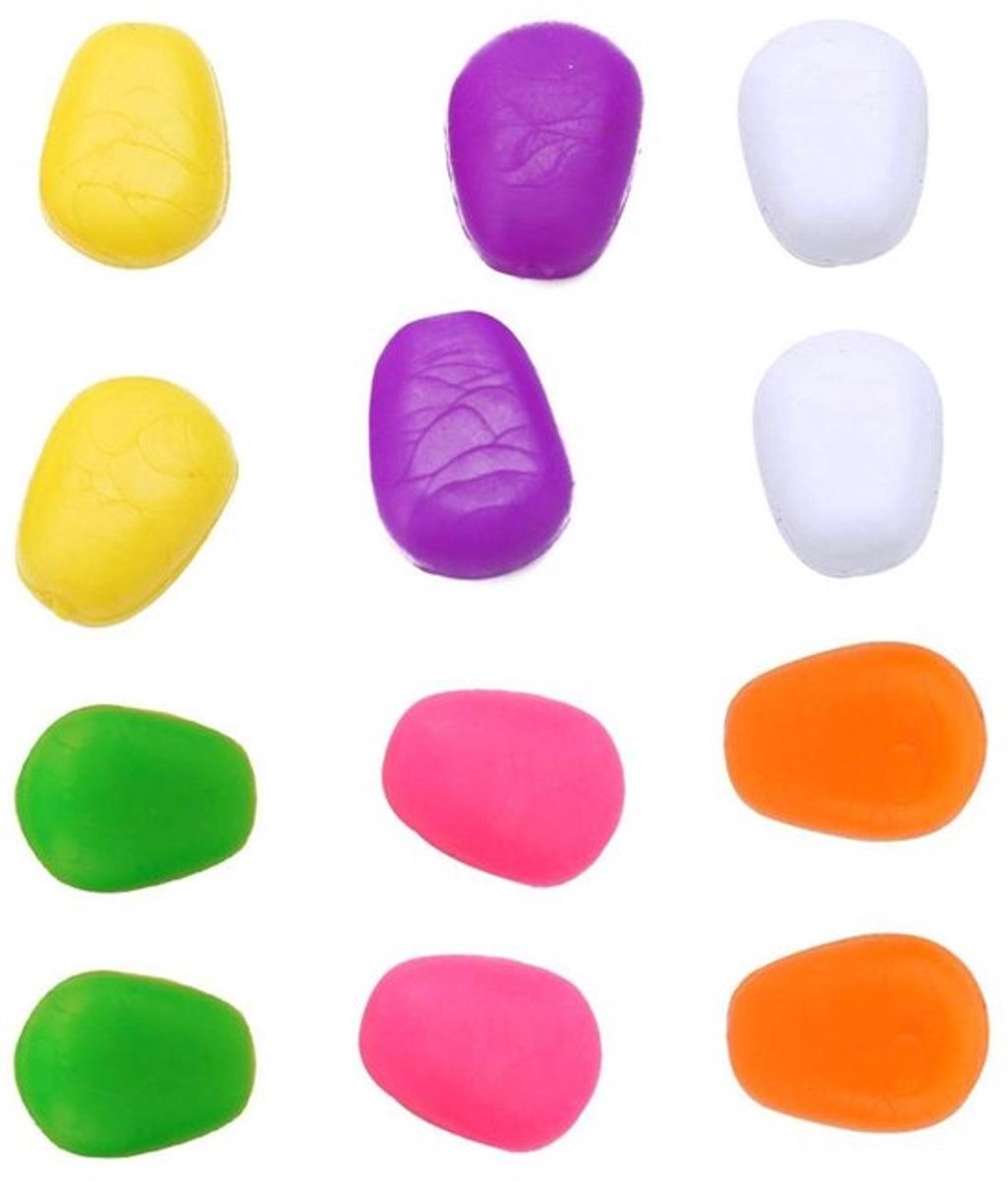 Pop Up Baits 60 Stuks - Kunstmatige Maïskorrels - Soft Lures - Eco-vriendelijk - Slagvast - Voor Karpervissen - Kunstmatige Aas