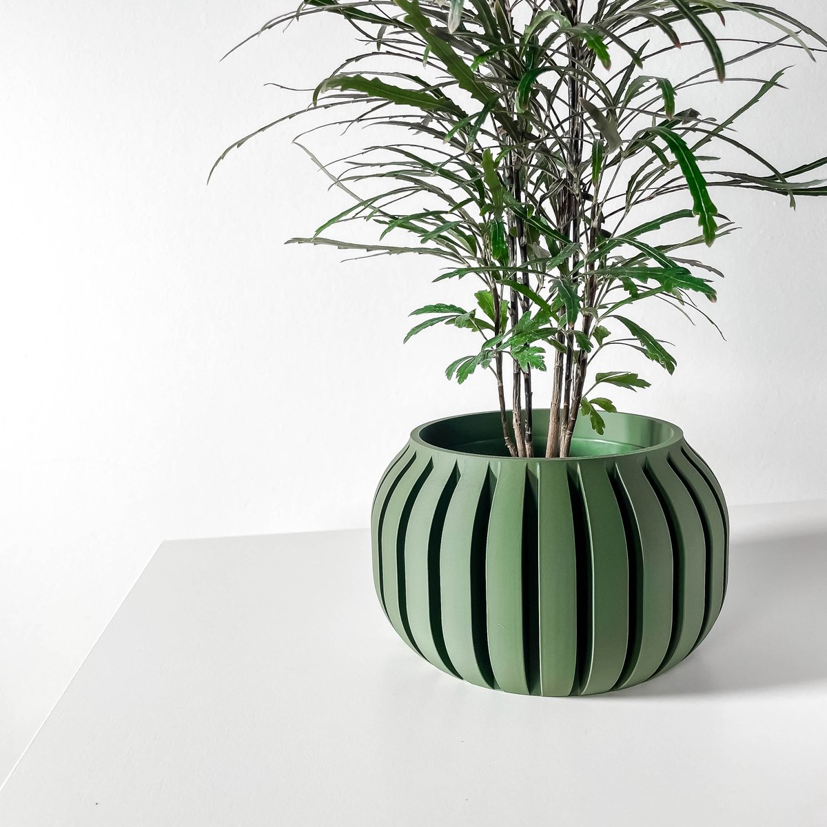 Skushy Juse Bloempot - Moderne Designpot voor Kamerplanten - Sculpturale Plantenpot voor Woonkamer en Kantoor - Premium Woondecoratie