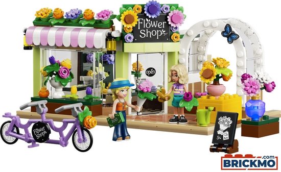 LEGO Friends Creatieve Bloemenwinkel Bouwpakket voor Kinderen met Bloemen en Speelgoedwinkel 42693