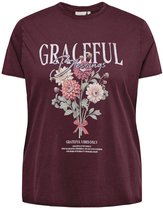 ONLY CARMAKOMA - CARLUCY REG S/S TOP JRS NOOS Dames Top