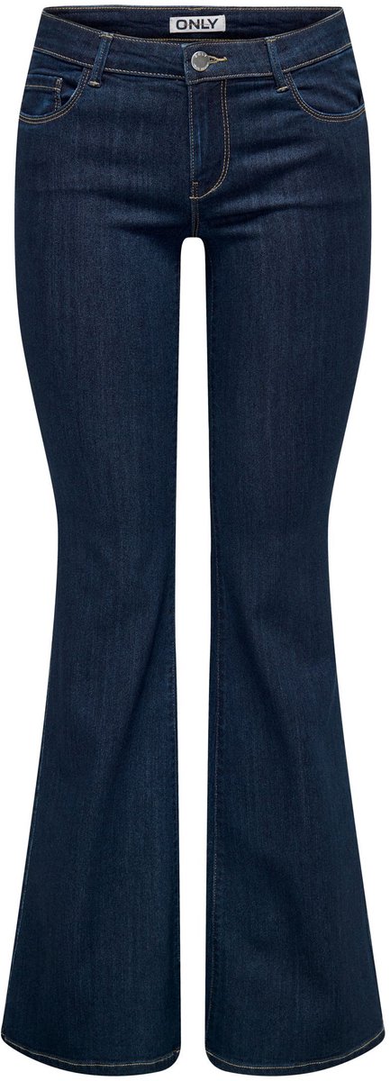 ONLY - ONLHELLA LOW RETRO FLARED DNM - Dames - Jeans