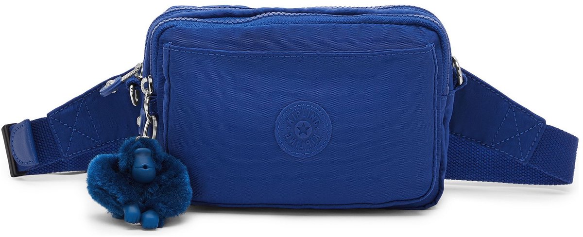 kipling schoudertas gordeltas Basic Abanu Multi Convertible Crossbody Blazing Blue blauw