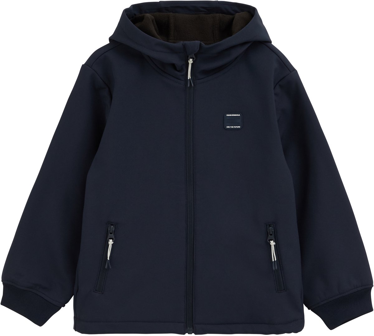 WE Fashion Jongens softshell jas met capuchon