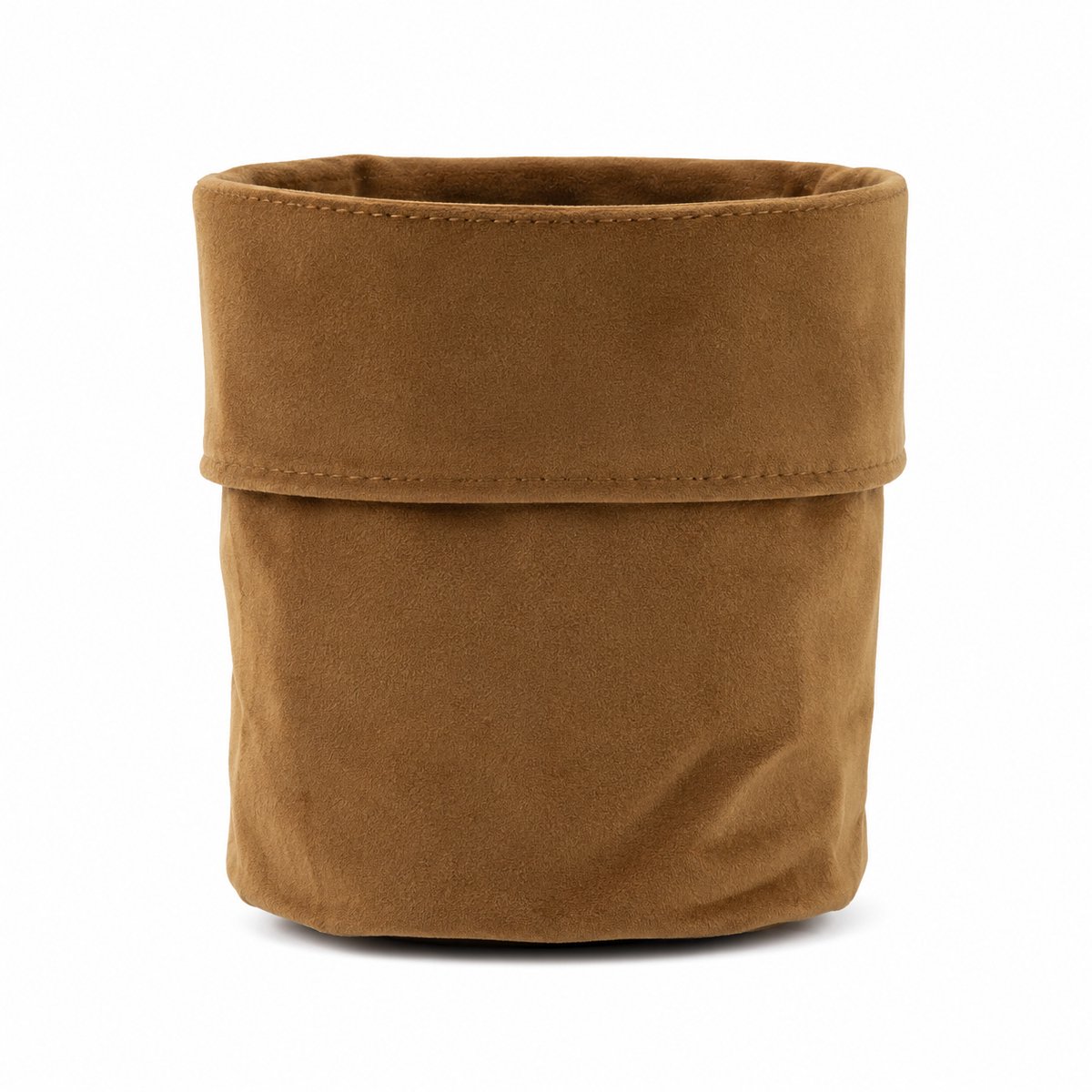 Plantenzak Alize - Fluweel - Bruin - Maat S - 10 x 10 cm