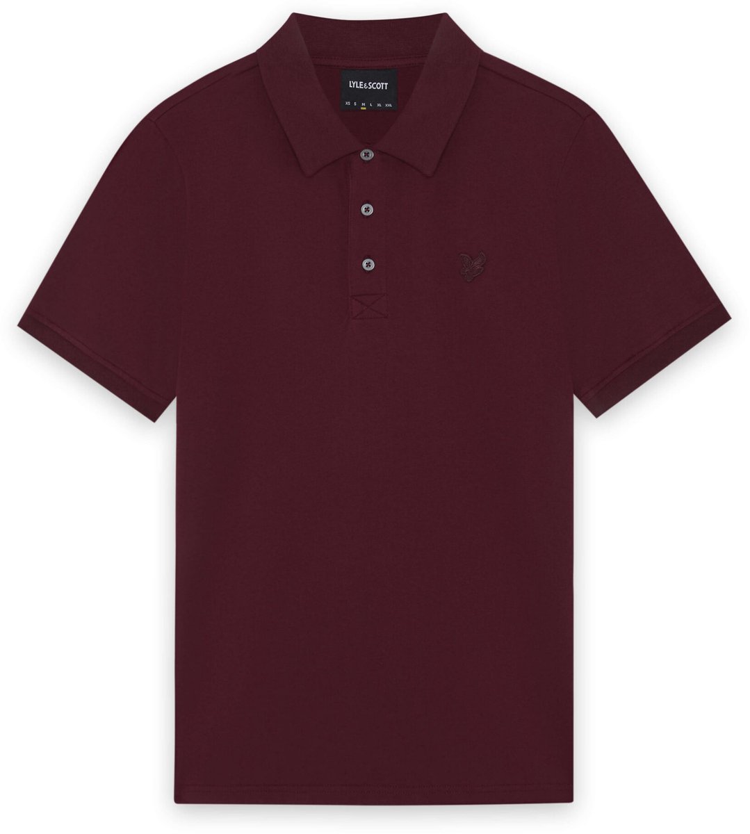Lyle & Scott - Heren polo - Maat XL - Mannen - Rood -