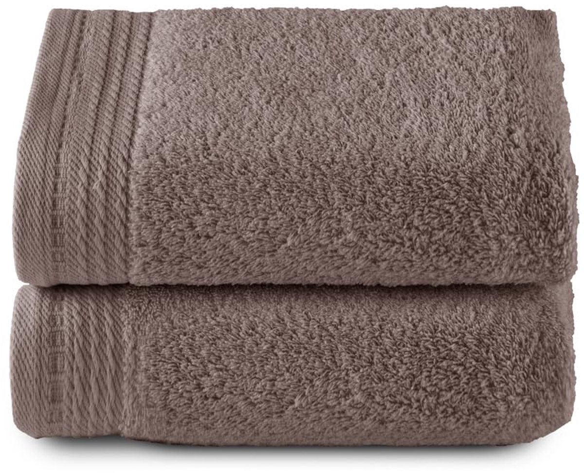 SnelShoppen - Premium Grote Badhanddoeken Set van 2 - 50 x 100 cm - 100% Katoen - Zacht en Absorberend - Ideaal voor Thuis, Sport & Wellness - Luxe Ba