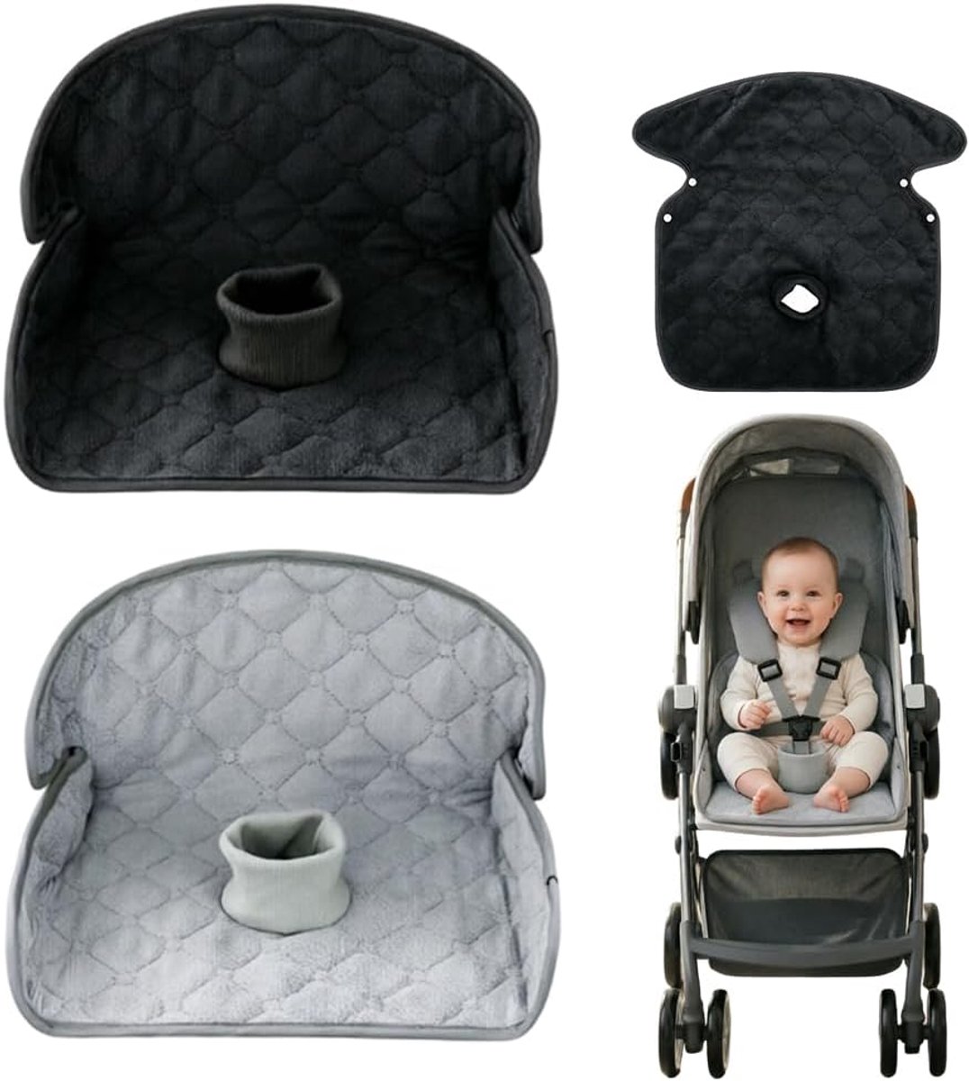 SnelShoppen - 2 stuks universele kinderstoelbeschermer voor potjessentraining, waterdichte Piddle Pad autostoelbescherming, baby autostoelonderlegger