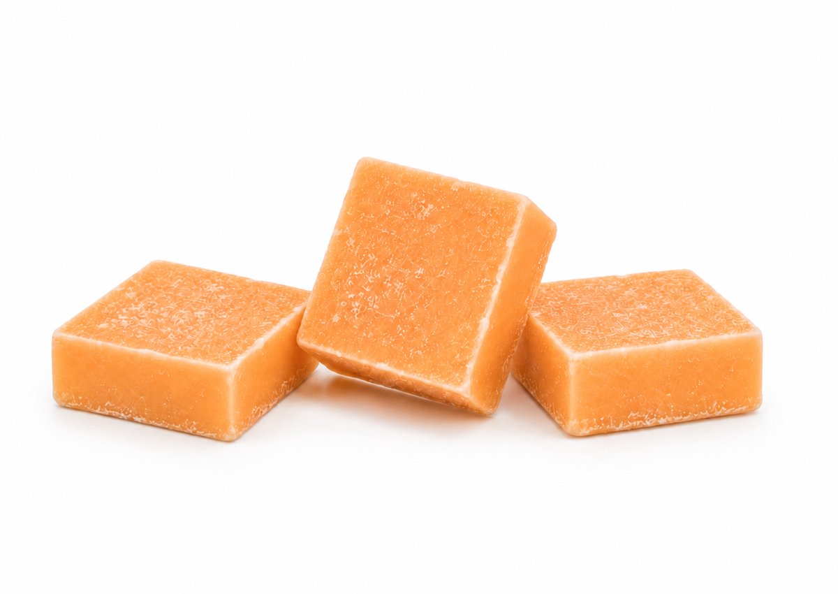 StudioLoes Amberblokje – Orange – Luxe Geurblokje – Set van 3 – 45 x 35 x 20 mm