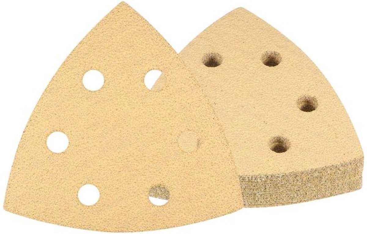 Schuurpapier - 16 stuks - Voor details en muis schuurmachine - Korrelgrootte 60 - Perfect voor polijsten - Geschikt voor houten meubels -...