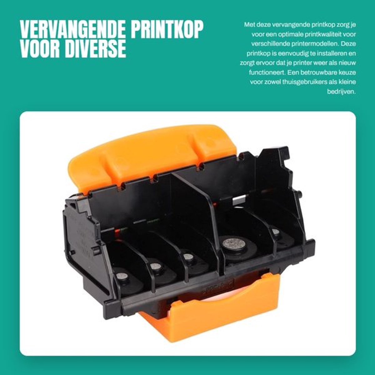 Printkop Vervanging voor QY6-0082 - Geschikt voor iP7210/iP7220/iP7240/iP7250/iP7280 - ABS Materiaal - Printerprintkop - Compatibel met MG5410/MG5420/MG5450/MG5470/MG5520 - Eenvoudige installatie - Printerkop