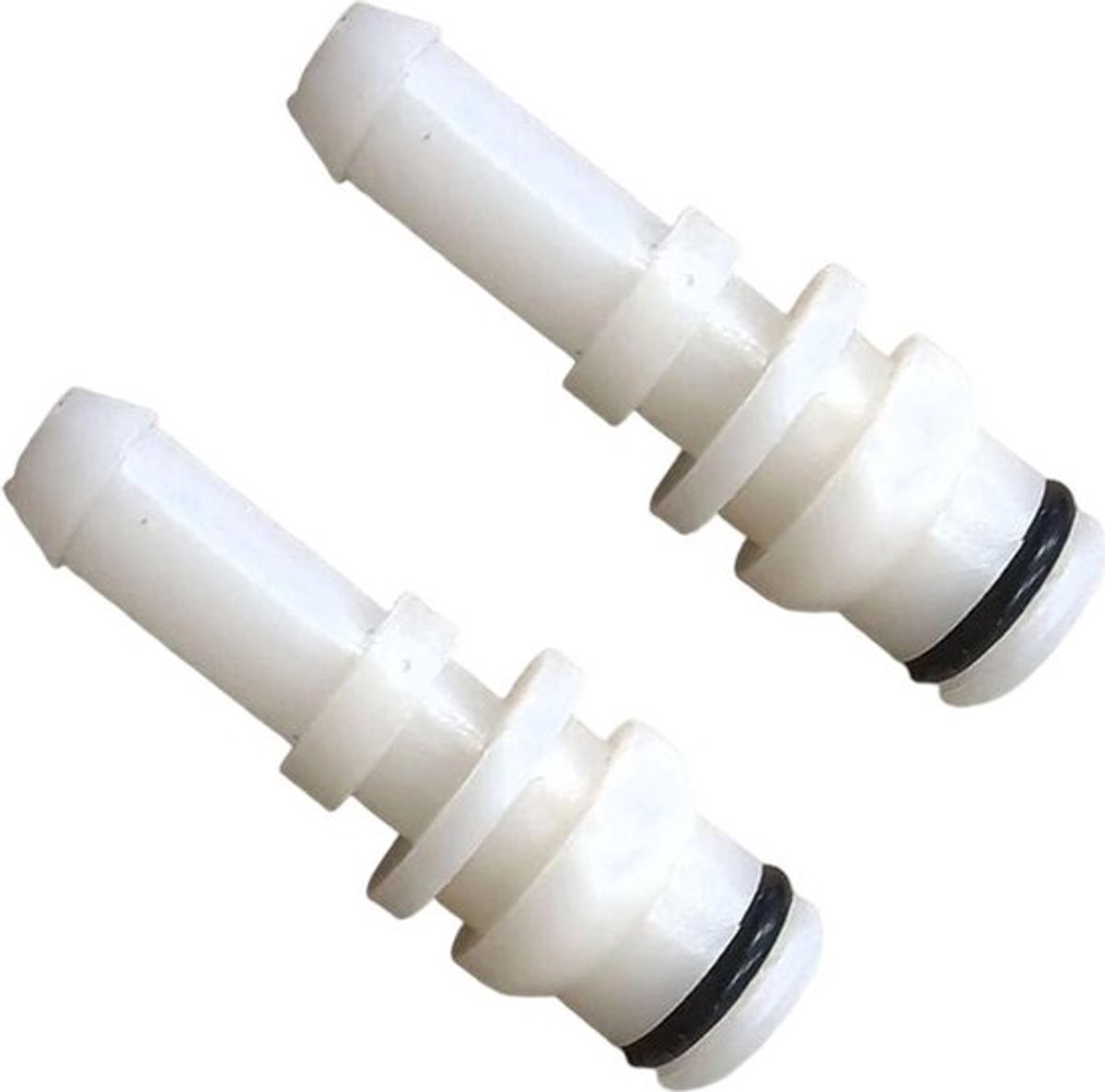 Set van 2 slangkoppelingen (38,7 x 10 mm) voor vervangingsonderdelen van tapijtreinigers.