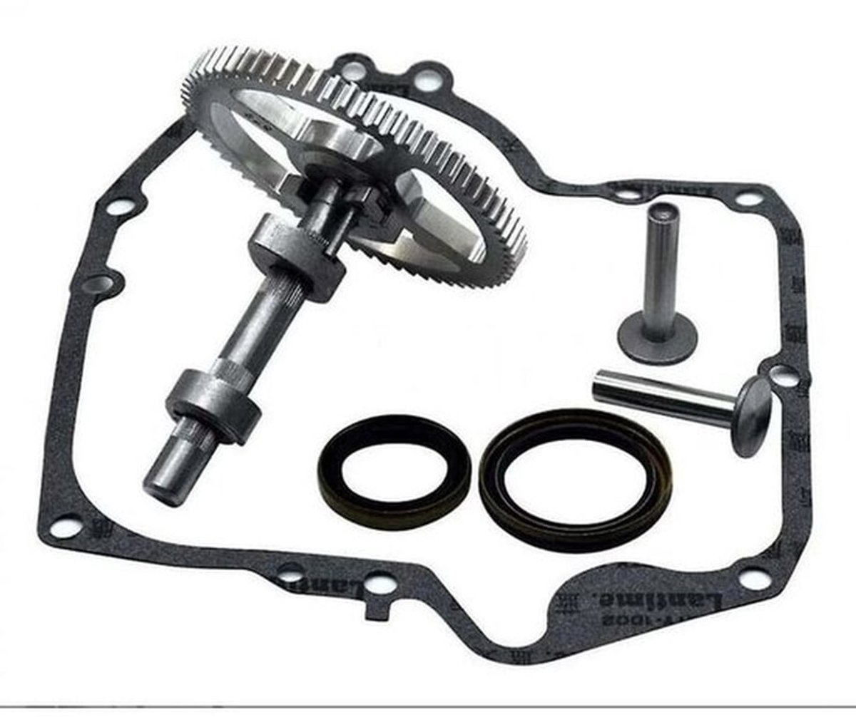Nokkenassets voor Geschikt Voor Briggs & Stratton modellen 793880, 793583, 792681, 791942 en 795102 – Geschikt Voor viertaktmotoren – met vulstukken