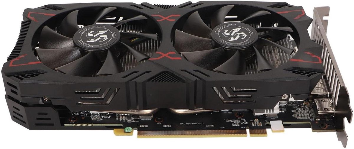 Grafische Kaart - Video kaart GPU - Gaming en Apps - Dubbele Koeler - 8GB GDDR6 - N.v.t.