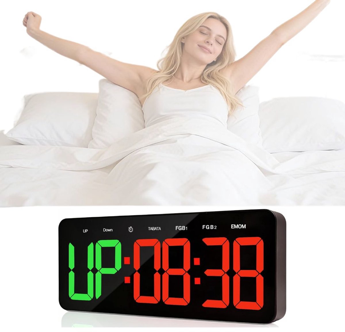 ApexArte® Interval Timer - Stopwatch - Gym Timer