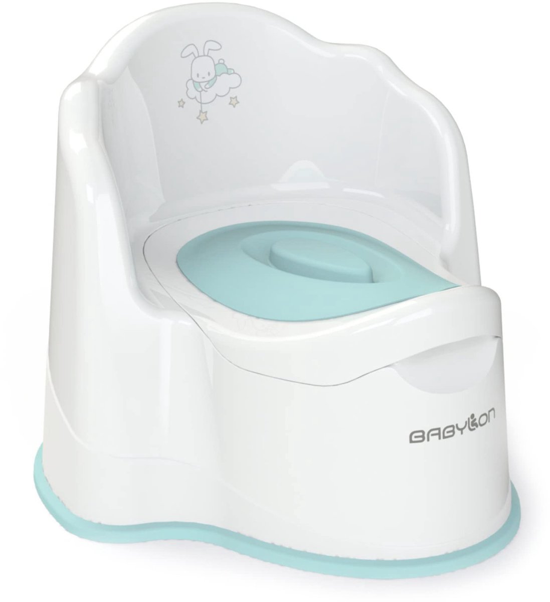 SnelShoppen - Royal Kinderpotje met Deksel + Kom, Voor Kinderen vanaf 1 Jaar, Wit, Veilig en Hygiënisch, Ideaal voor Potty Training Thuis of op Reis