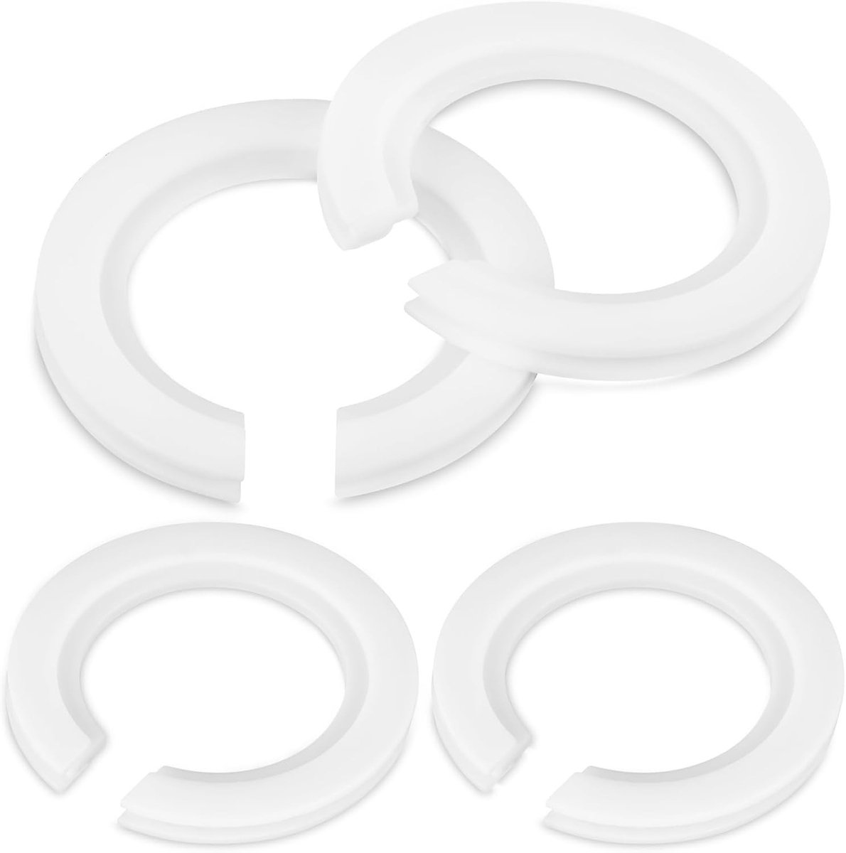 E27 naar E14 Adapter, 4 Stuks Converter Ringen voor Lampen, Geschikt voor Lampschaduw en Duplex Ring Fitting