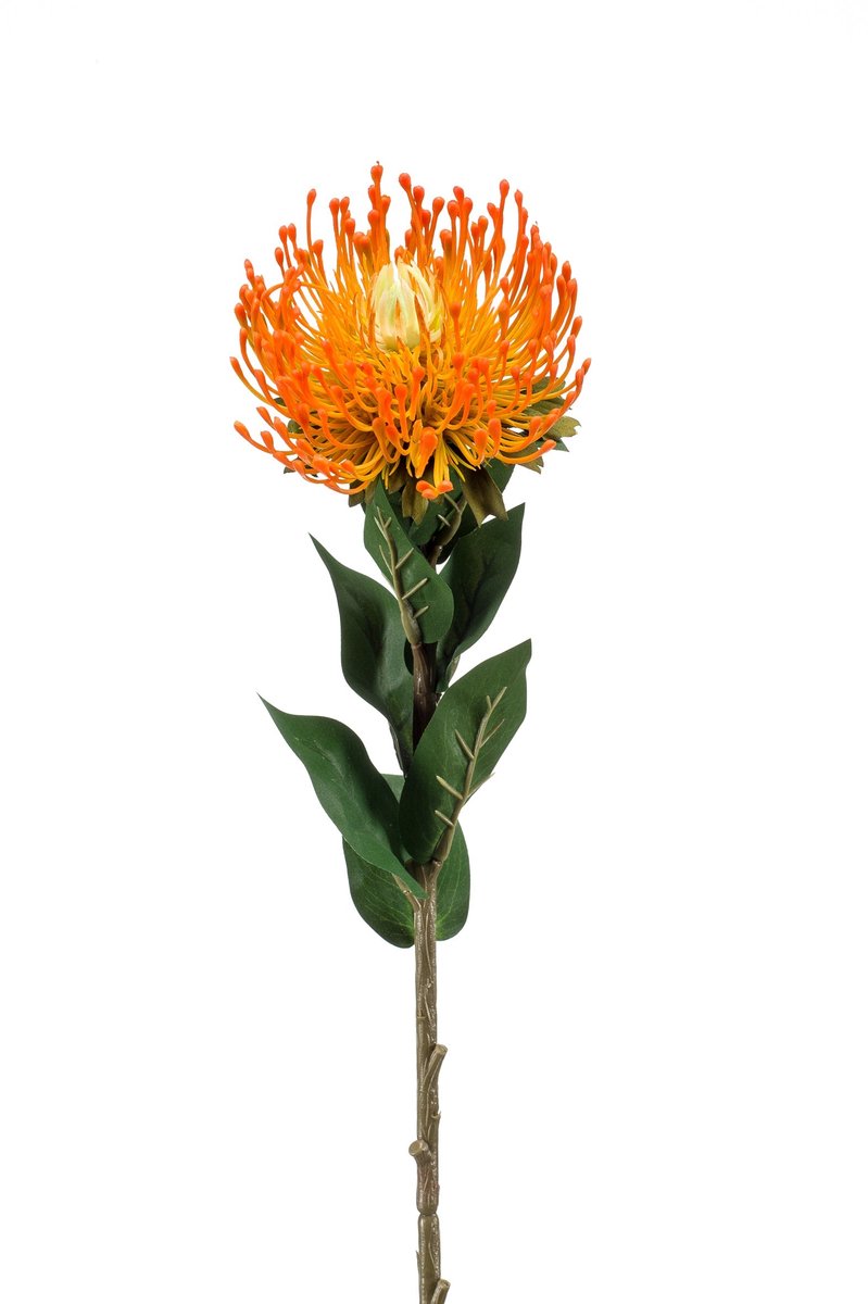 Emerald Kunstbloem Nutans 72cm geel/oranje - Kunstplant voor binnen